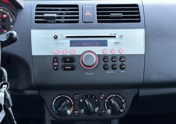 Suzuki Swift cena 16900 przebieg: 121000, rok produkcji 2009 z Gniezno małe 497